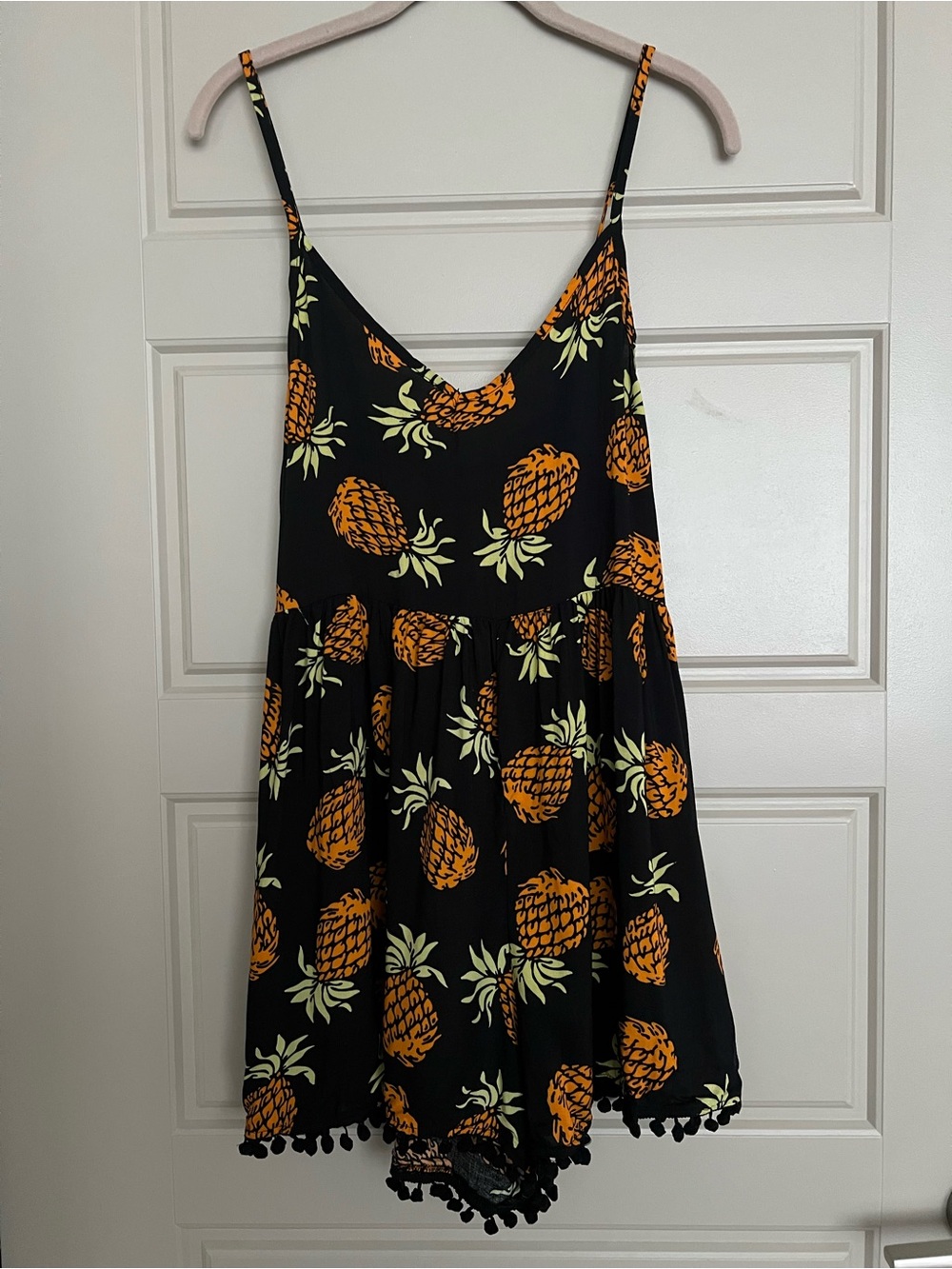 Paper Heart NWT Pineapples Romper 8/small Vacation Summer Beach